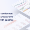 Screenshot of Spotfire visual data wrangling